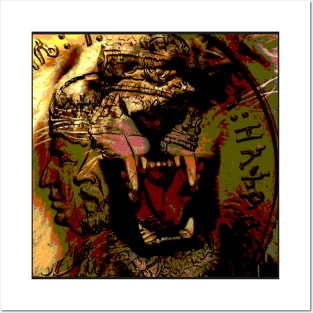 Jah Rasta Lion Power Posters and Art